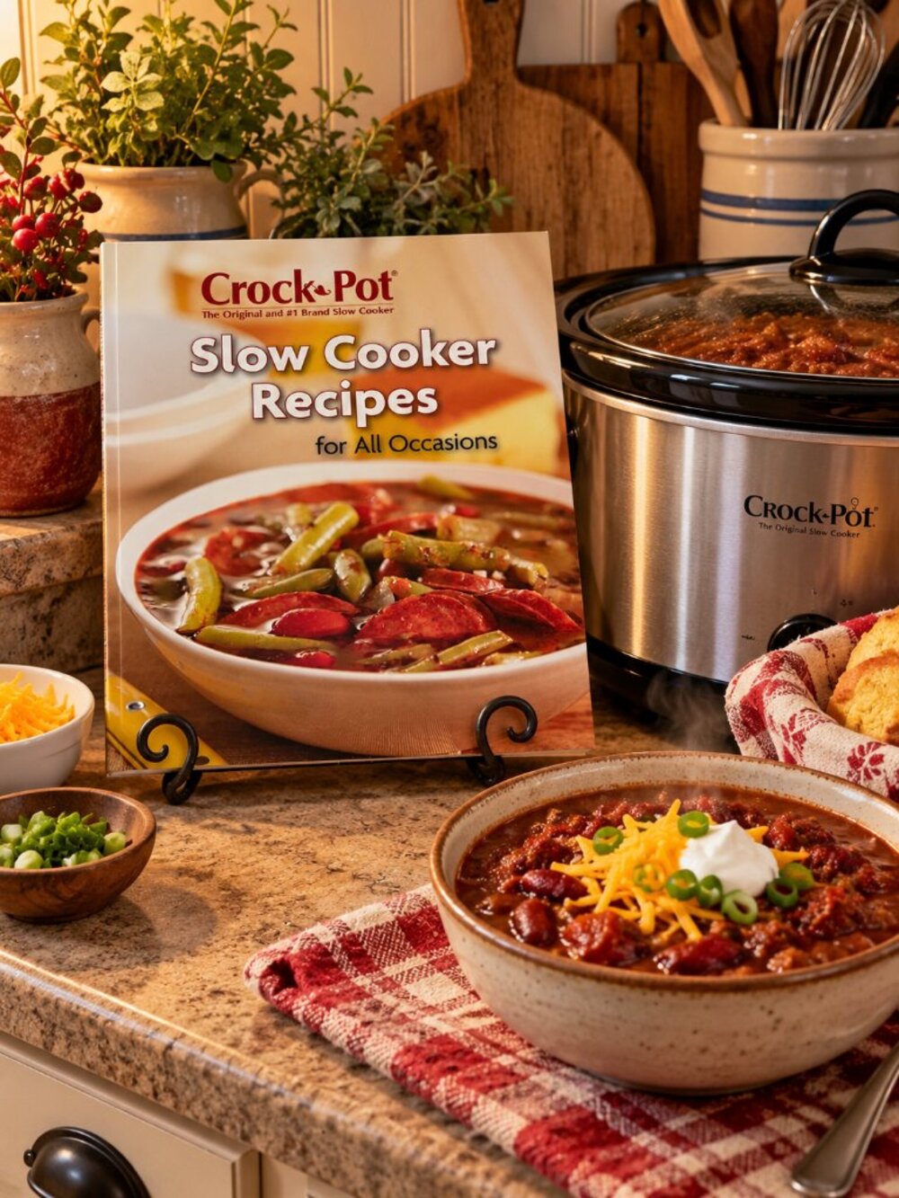 Crock-Pot Slow Cooker Recipes for All Occasions Cookbook
